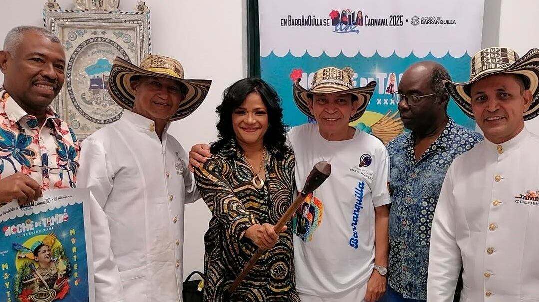 Mayté Montero homenajeada en la Noche de Tambó.