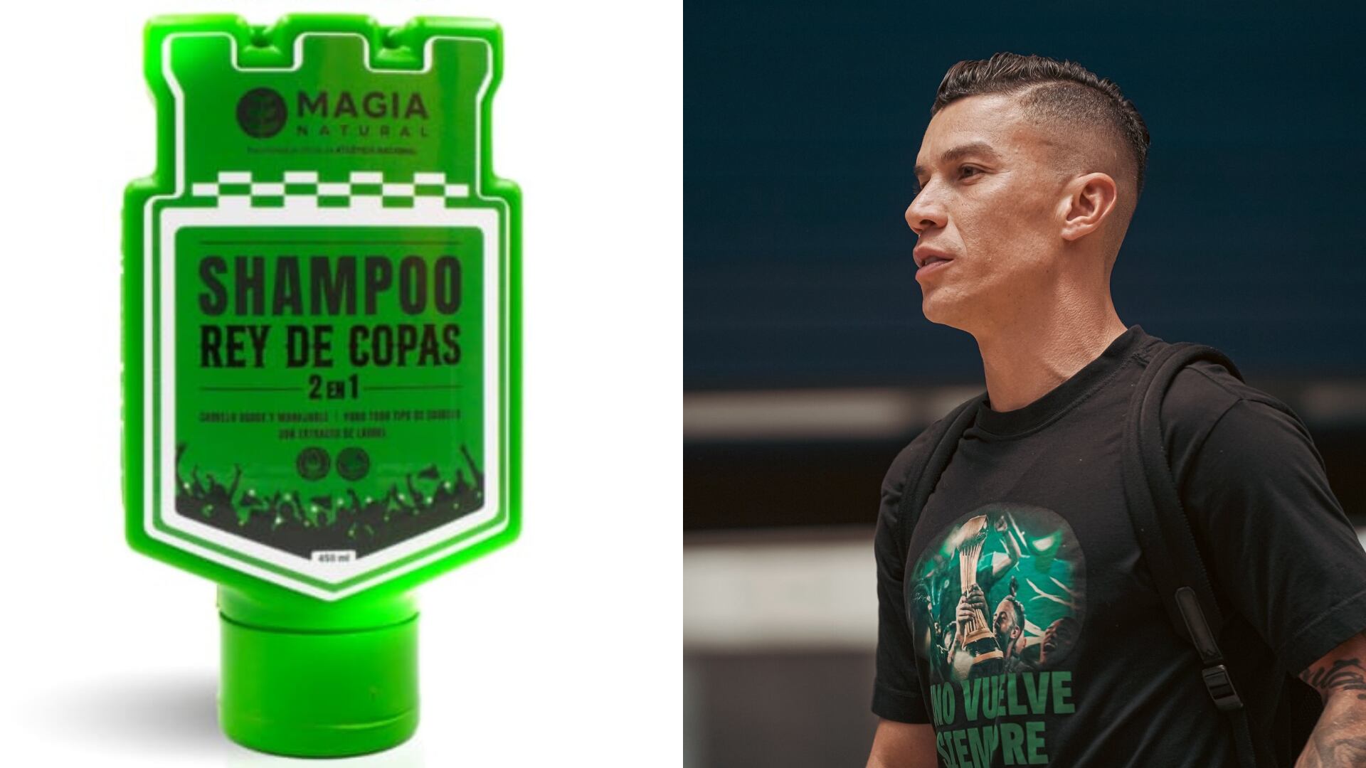 Shampoo Nacional y Matheus Uribe - Fotos: Redes sociales del equipo tomadas el 14 de octubre del 2025