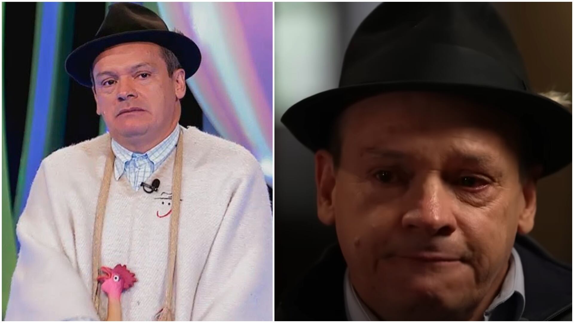 Don Jediondo estalló en llanto tras hablar de la dura relación que tuvo con su padre: “tengo más que suficiente” (Captura de pantalla del programa Los Informantes en entrevista con Don Jediondo, Canal Caracol)