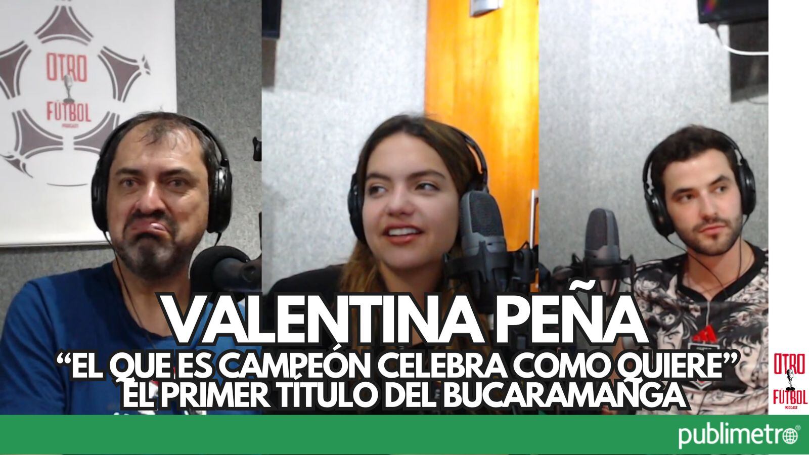 La periodista de W Radio habló con Andrés Charria y Martín Jaramillo sobre lo que significó el primer título de su Atlético Bucaramanga.