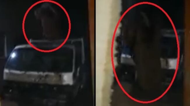 Video de una bruja captada en Amagá, Antioquia.