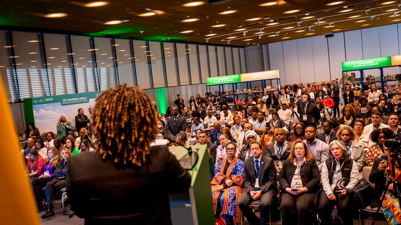 Vicepresidenta Francia Márquez instaló rueda de negocios Colombia-África en Bogotá