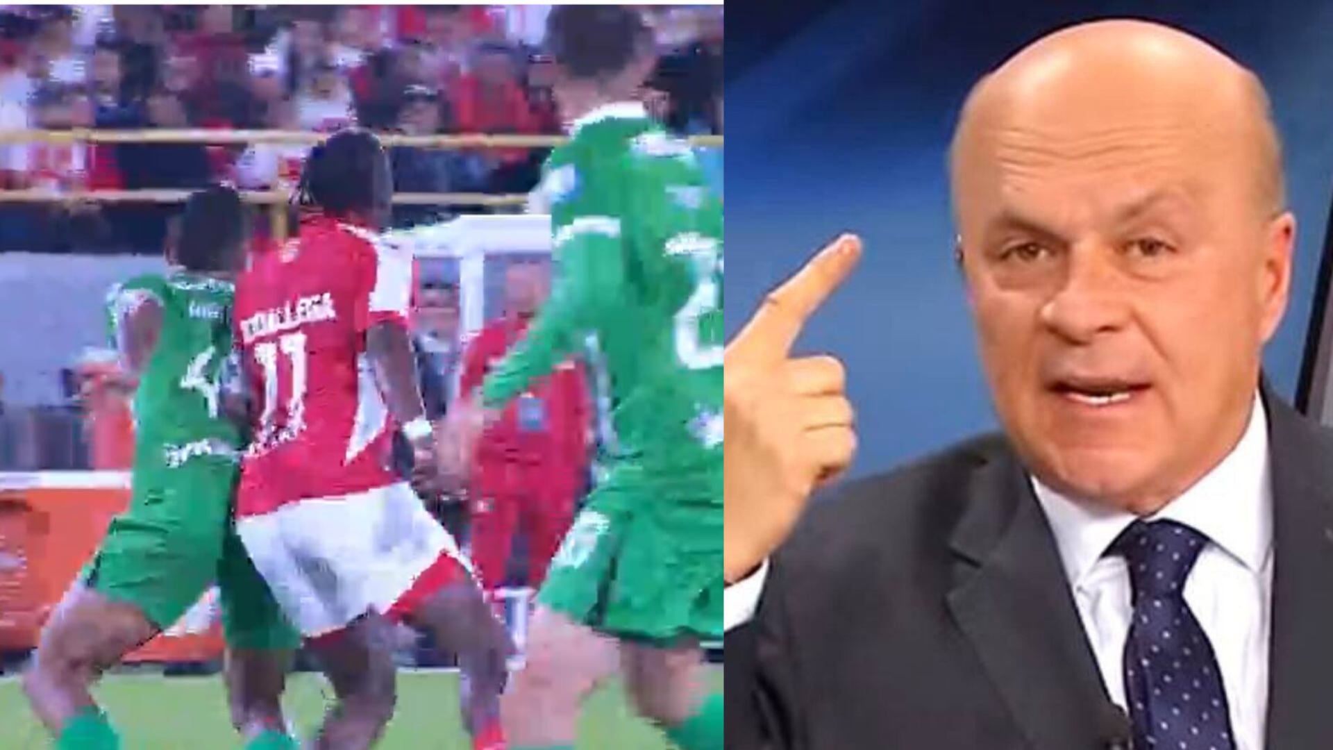 Vélez reveló que suspendieron al árbitro Diego Ulloa por anularle el gol a Santa Fe vs Nacional