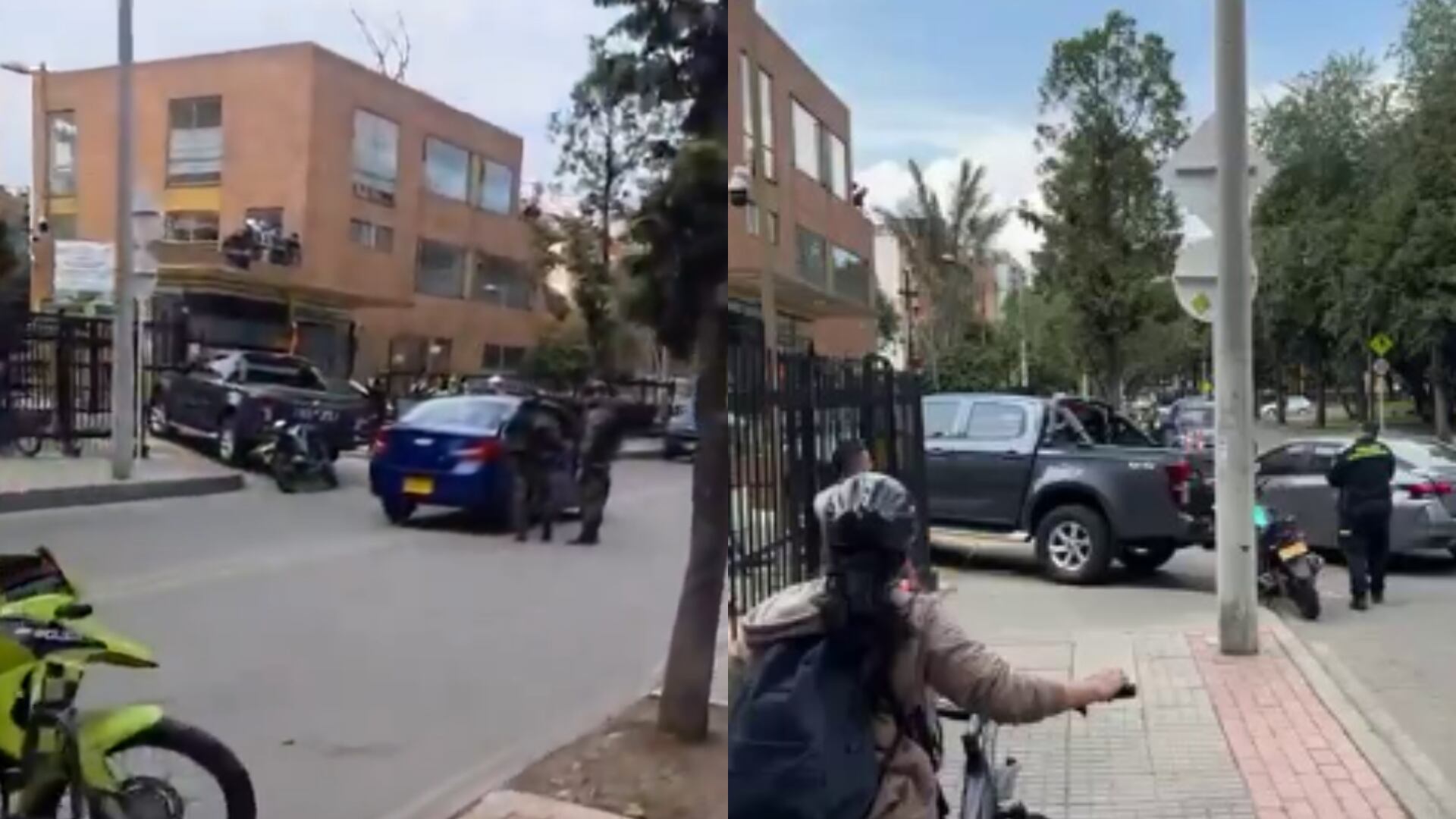Tiroteo en Mazurén deja tres militares heridos durante operativo del Gaula Militar en Bogotá