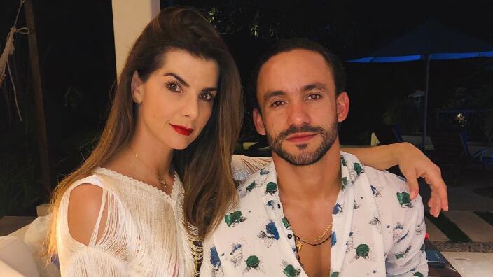 carolina cruz y Fabio Starita fototomada de instagram @FabioStarita