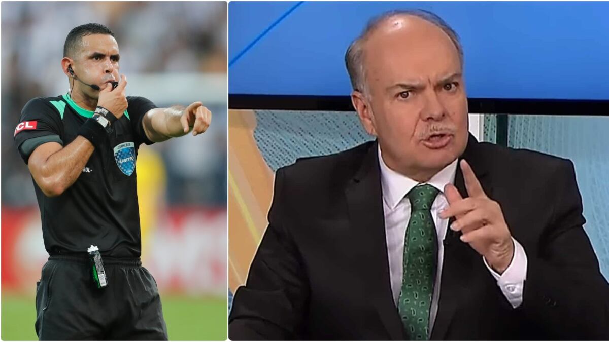 Iván Mejía se sumó a críticas a árbitro Ortega y dijo que no puede pitar un minuto más