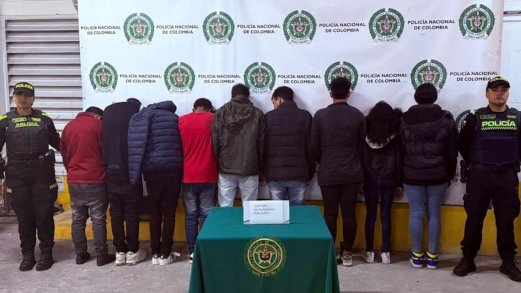 Cayeron nueve delincuentes extranjeros tras hurtar supermercado en el barrio San Diego