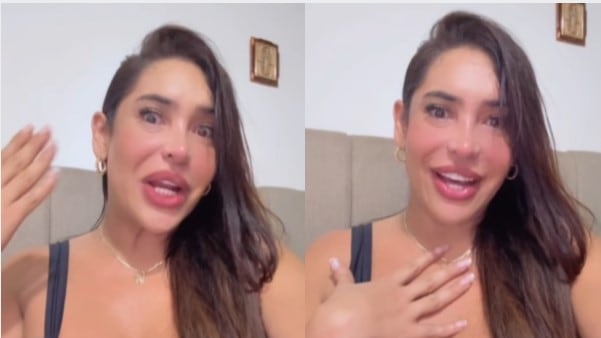 Foto de la modelo y empresaria Linda Yepes, amiga del presidente Petro, quién denunció acoso de la policía.