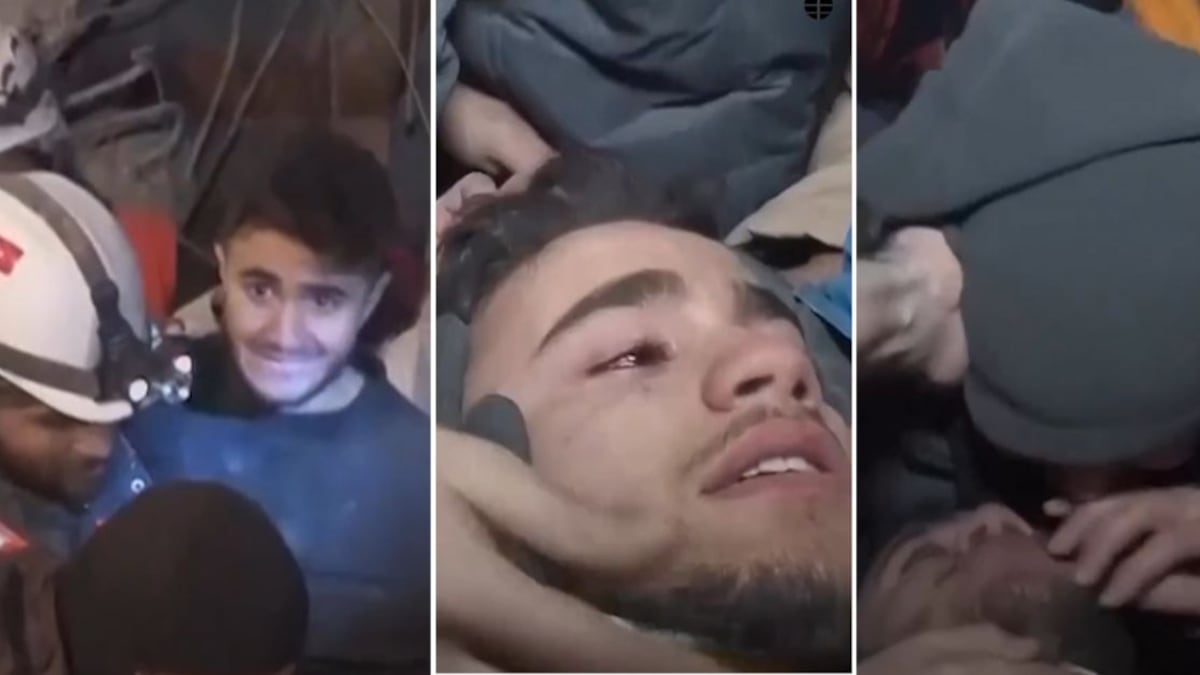 Adnan Muhammed Korkut pasó 100 horas atrapado entre escombros