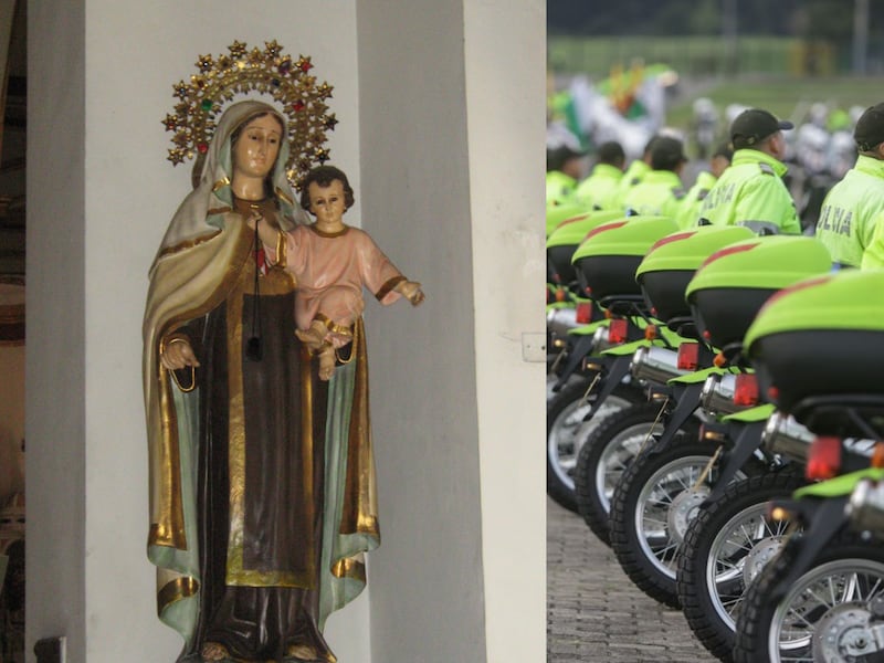 Corte falló a favor de trabajadora que pidió quitar estatua de la Virgen en estación de Policía de Santander