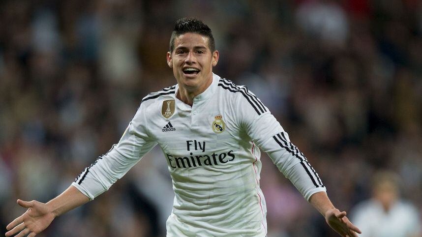 James Rodríguez en el Real Madrid