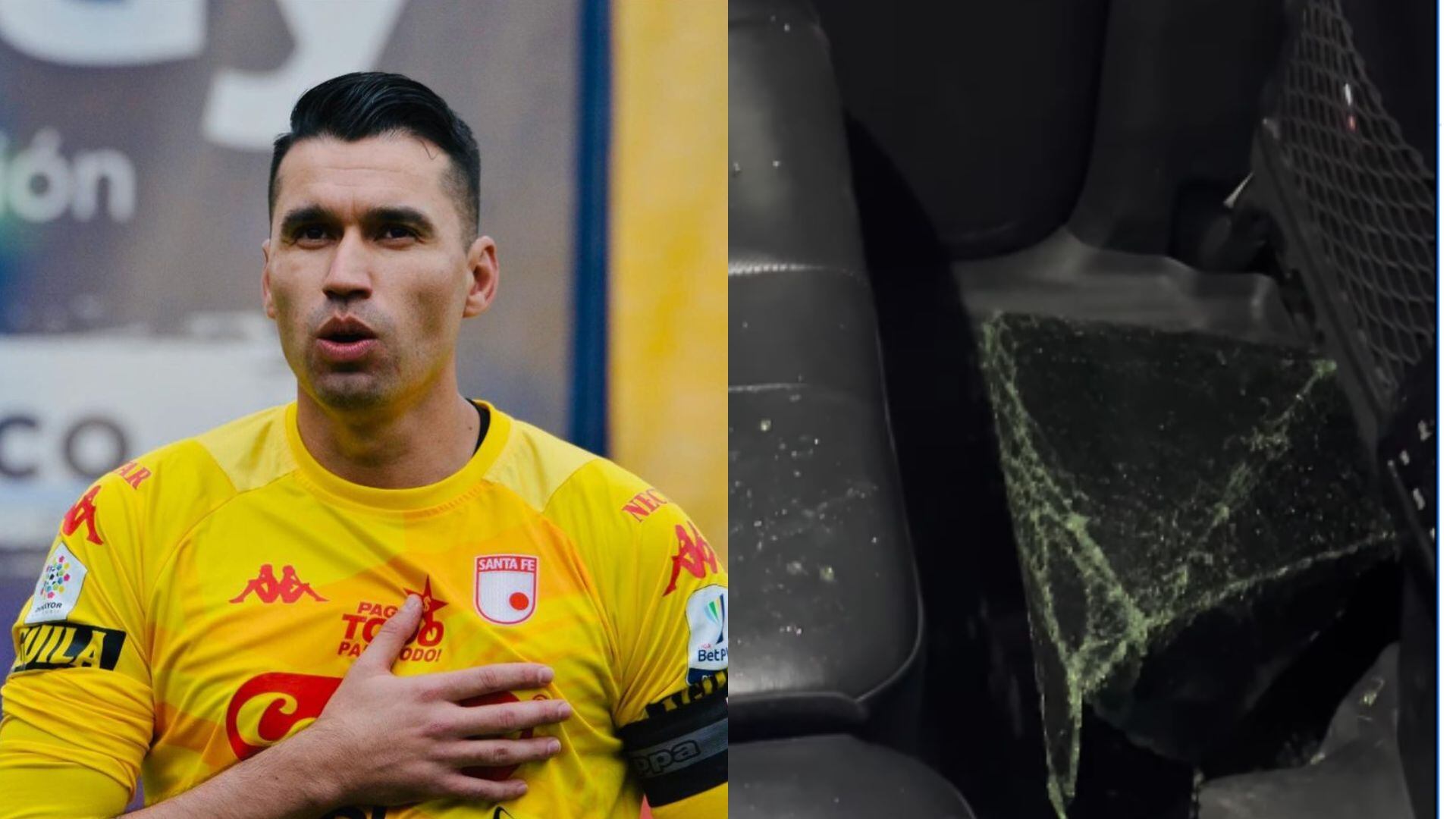 Leandro Castellanos denunció ser víctima de robo en Bogotá.