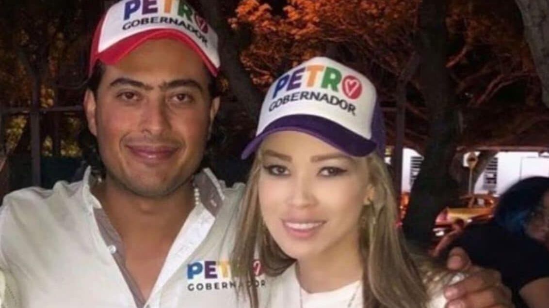 Nicolás Petro y Day Vásquez.