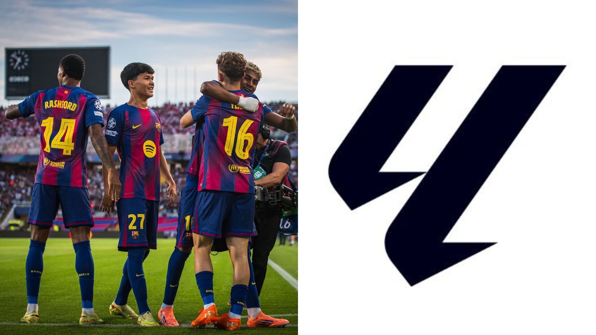 Barcelona y LaLiga - Fotos: Redes sociales del club y de la competencia tomadas el 21 de octubre del 2025