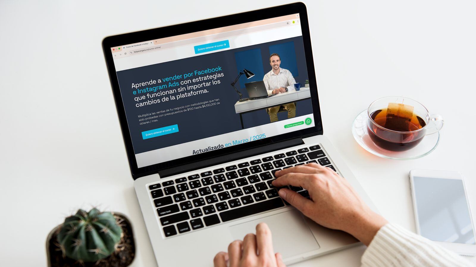 cinco cursos para aprender de marketing digital .