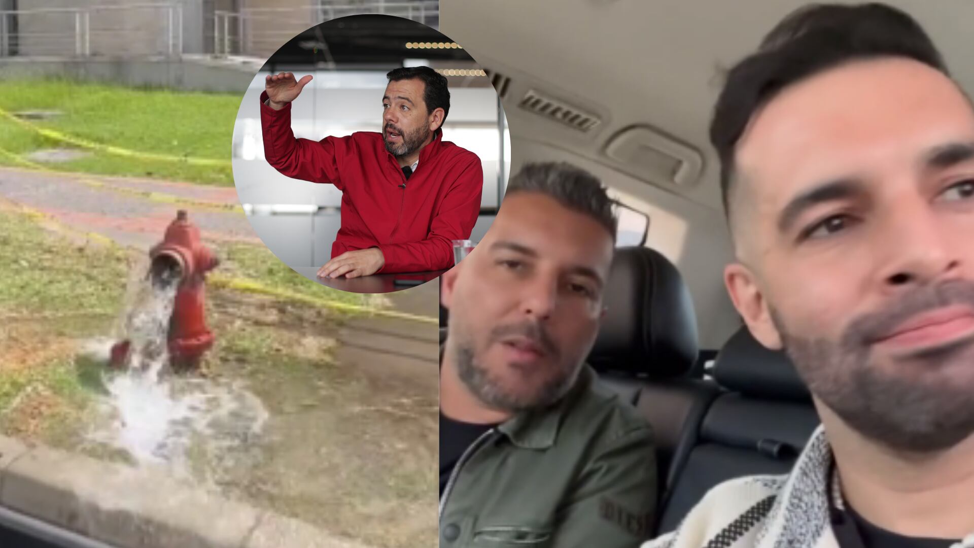 ‘Alkilados’ se emberracó con Alcaldía de Galán por el desperdicio de agua frente a Imprenta Nacional