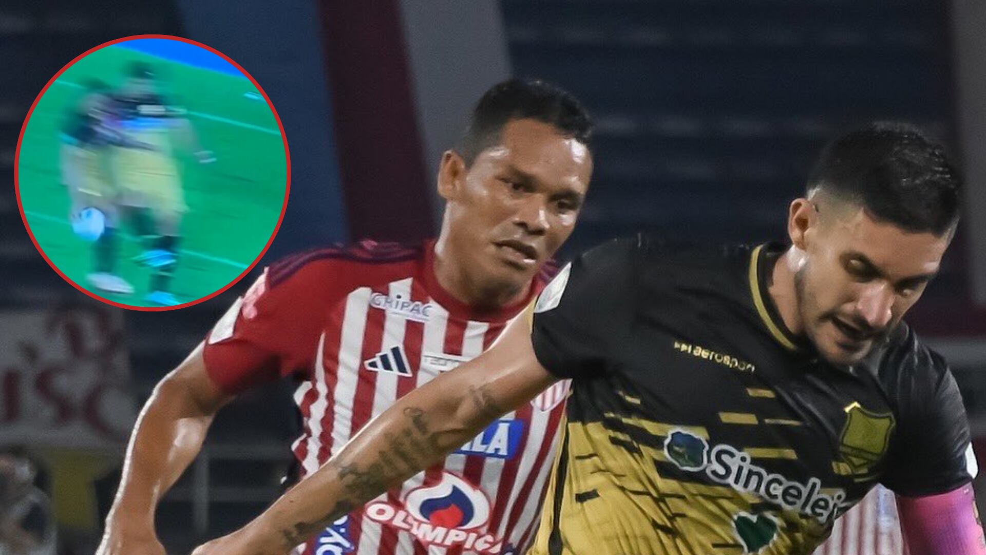Jugador de Águilas Doradas aceptó que hubo penal para el Junior