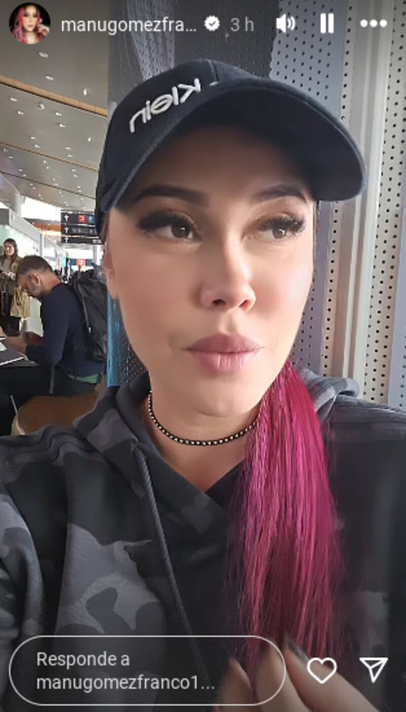 Manuela Gómez desde sus redes sociales.