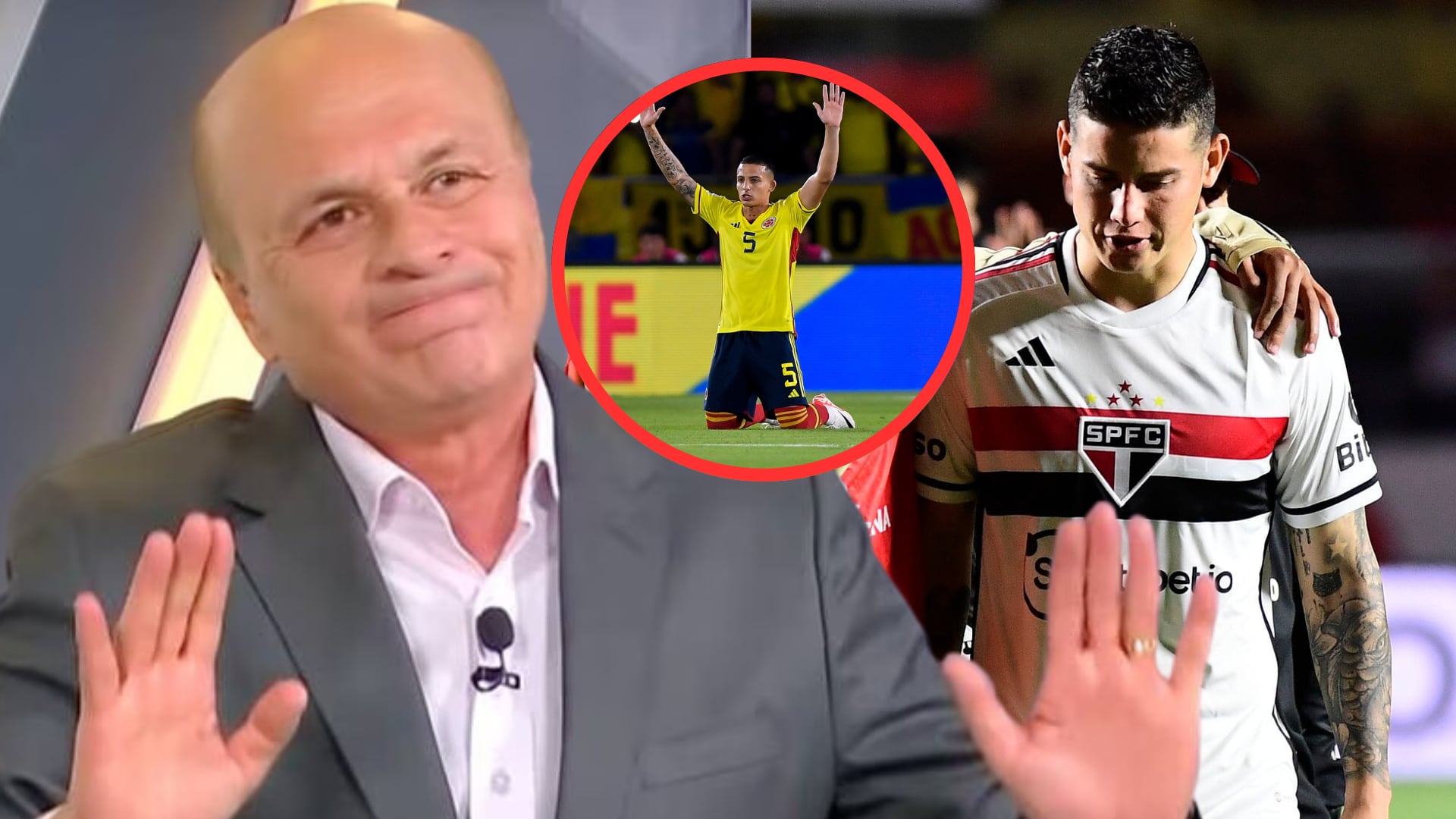 Carlos Antonio Vélez culpó a James Rodríguez del nuevo equipo de Kevin Castaño