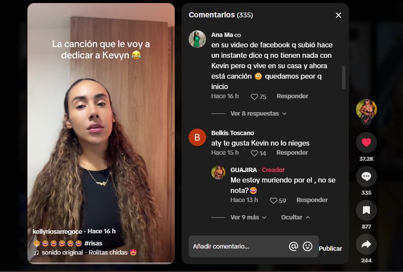 Por medio de las redes sociales Guajira del ‘Desafío XX’ le dedico una canción que habla de intimidades en un motel.