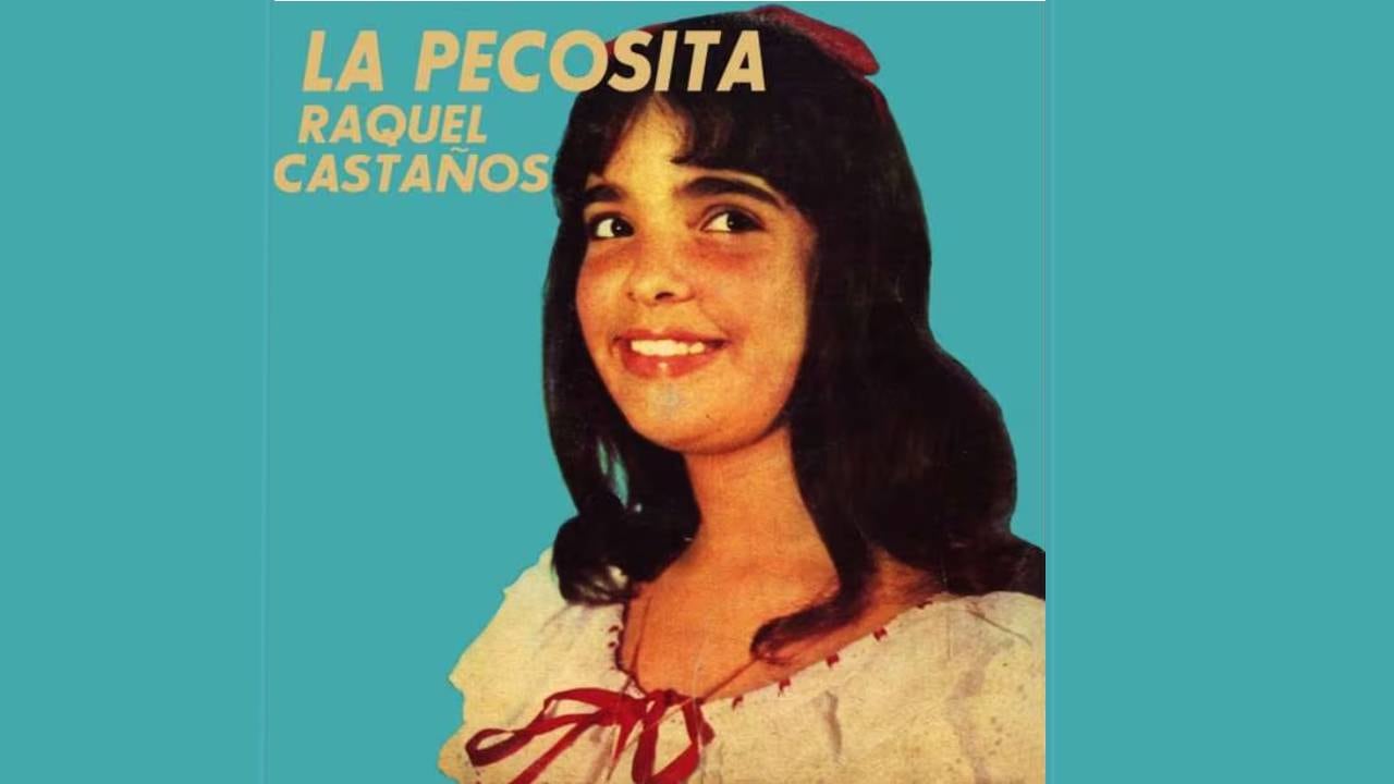 Raquel Castaños a sus cinco años en la carátula de 'Mamá, ¿dónde están los juguetes?'