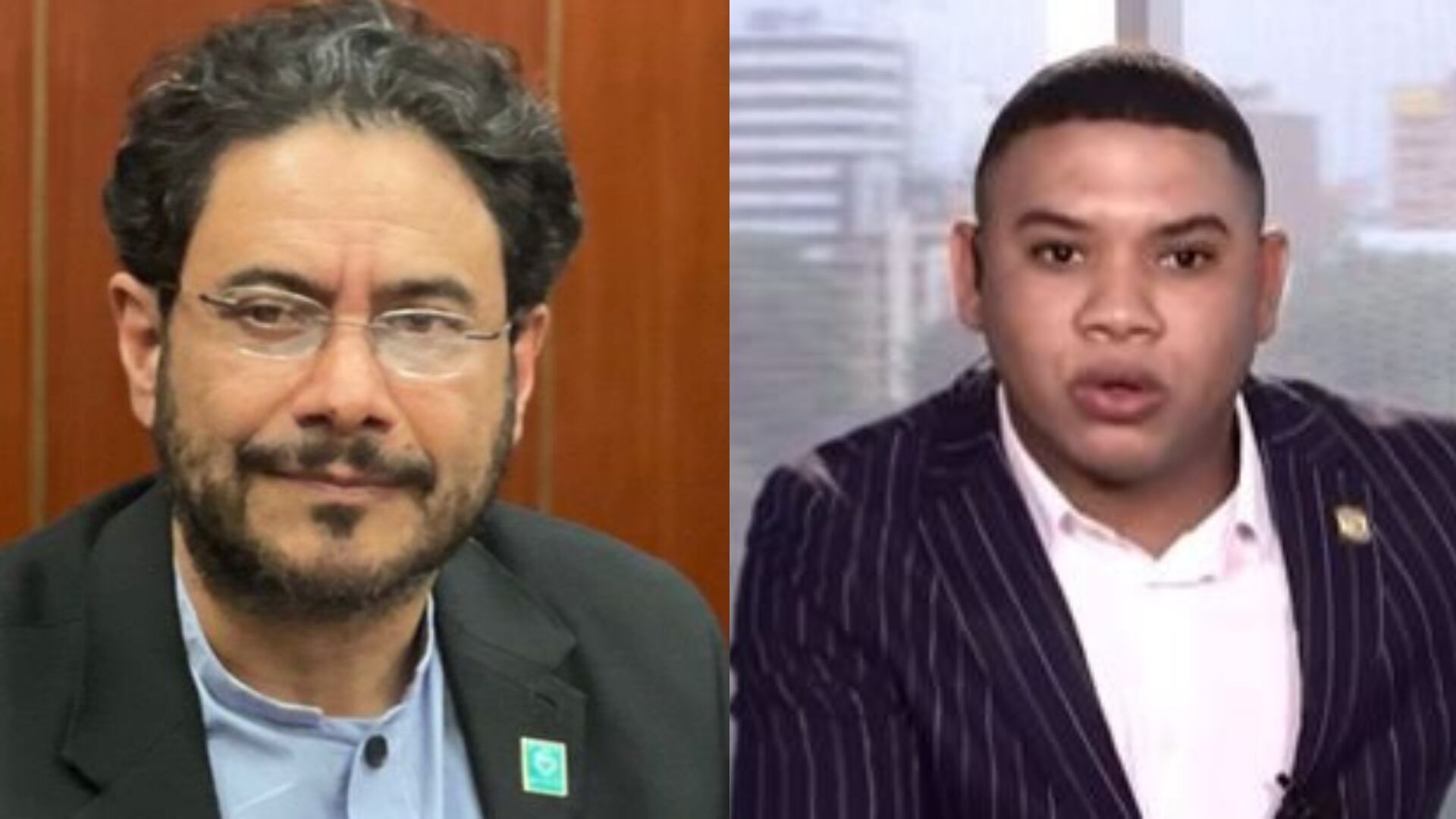 Iván Cepeda y Miguel Polo Polo.