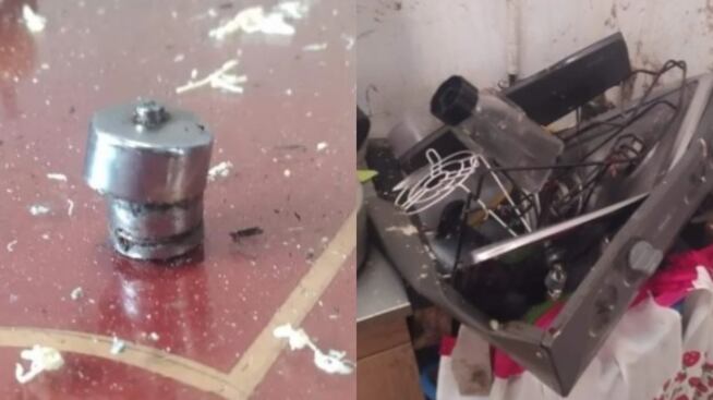 Accidente olla de presión.