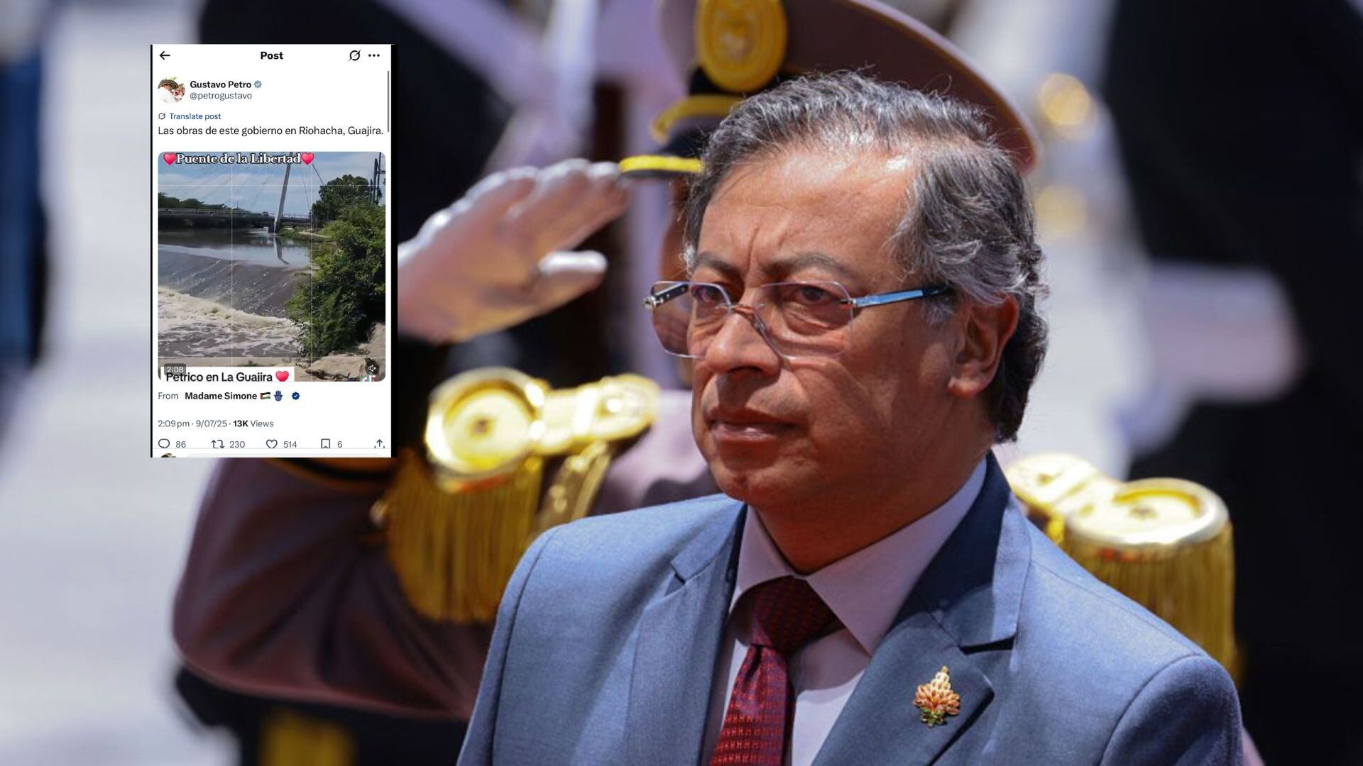 No es la primera vez que Petro cae en noticias falsas