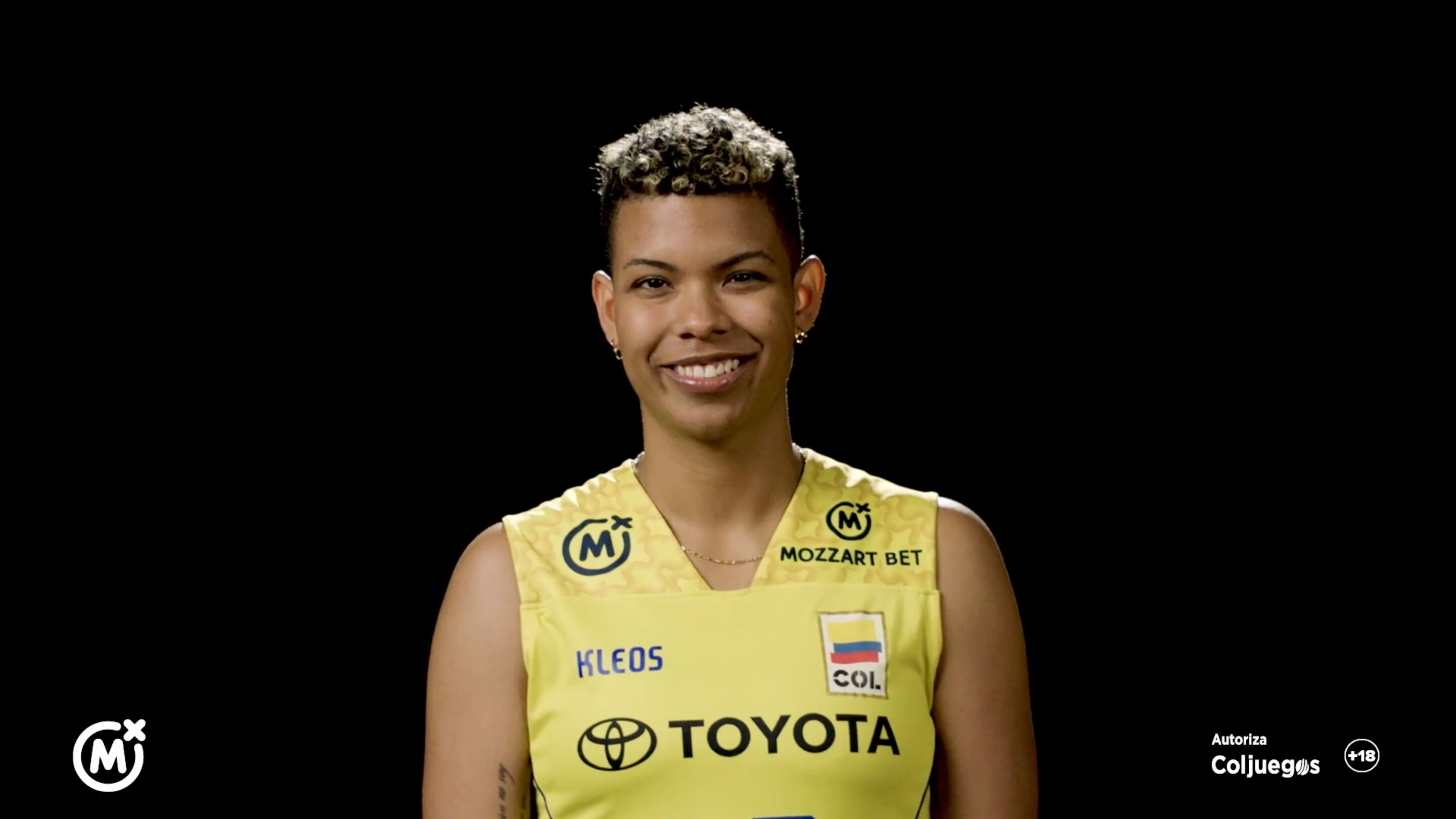 Jugadora colombiana de la selección de Colombia