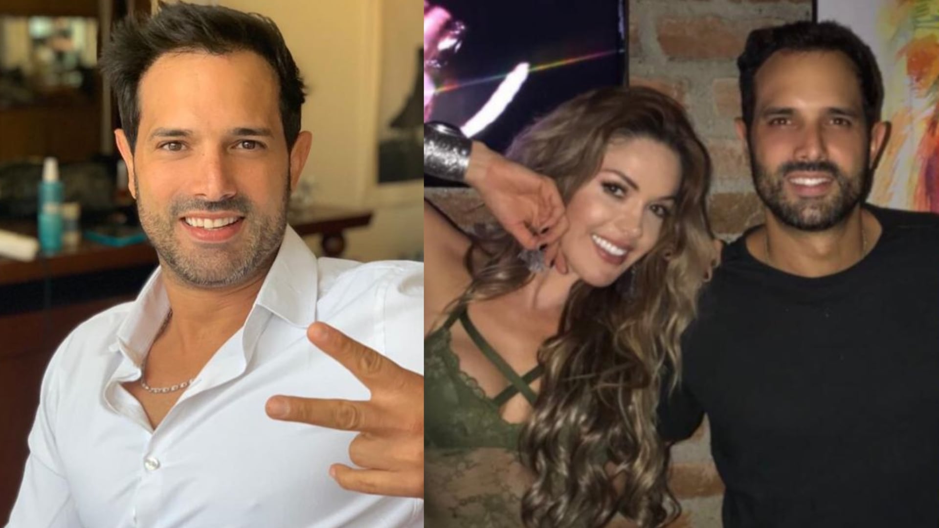 Alejandro Estrada, luego de entregarle el anillo a Nataly Umaña en La casa los famosos se fue de fiesta