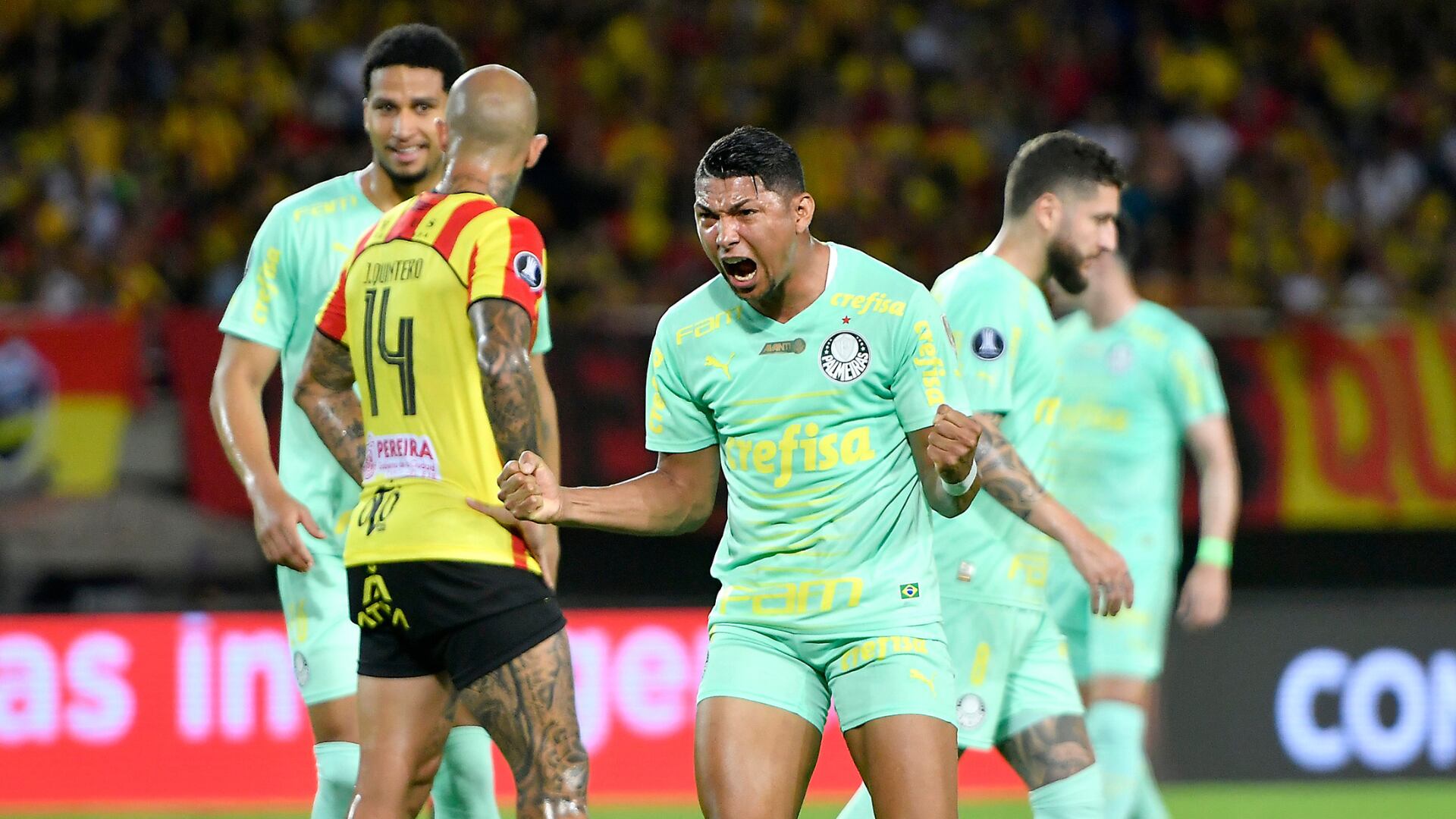 Palmeiras humilló al Pereira con un golazo que emocionó a los seguidores de la Copa Libertadores 2023.