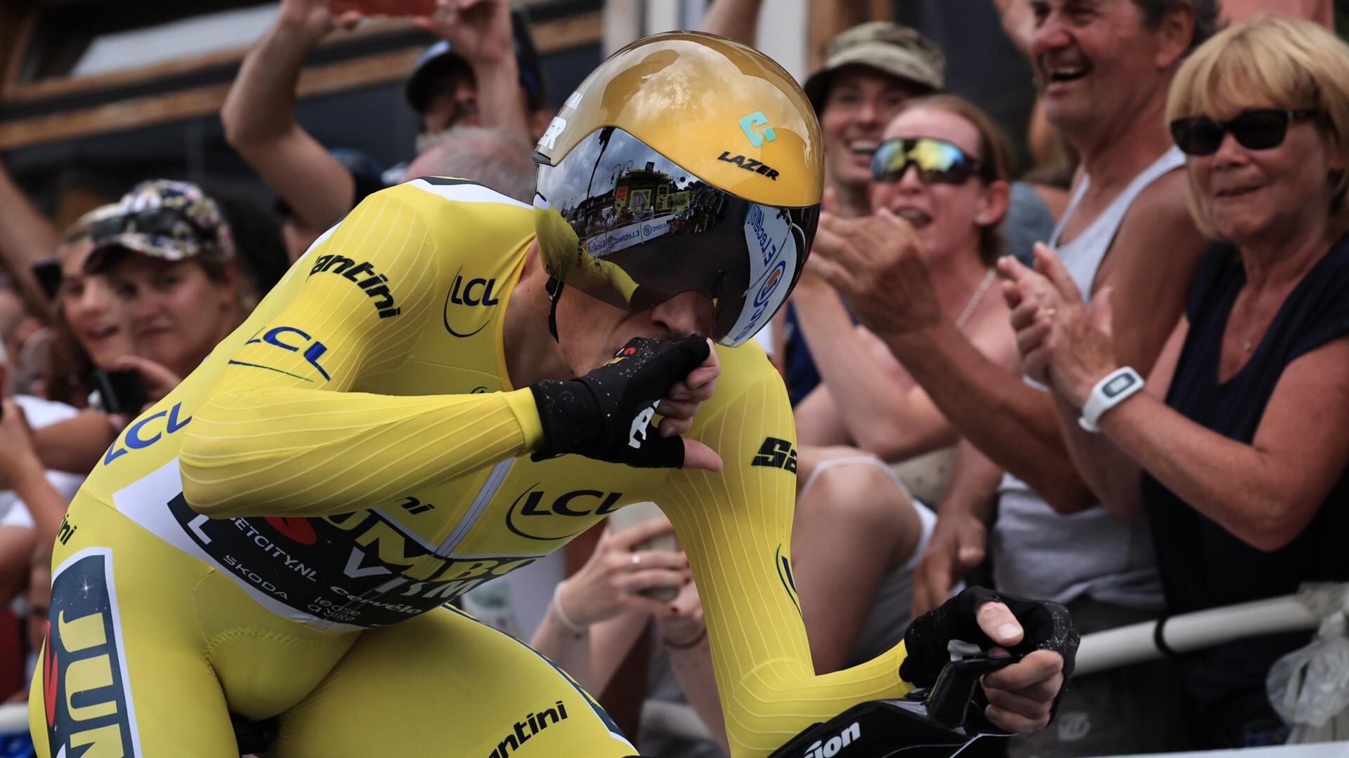 Vingegaard pulverizó a Pogacar y a todos sus rivales en el Tour de Francia
