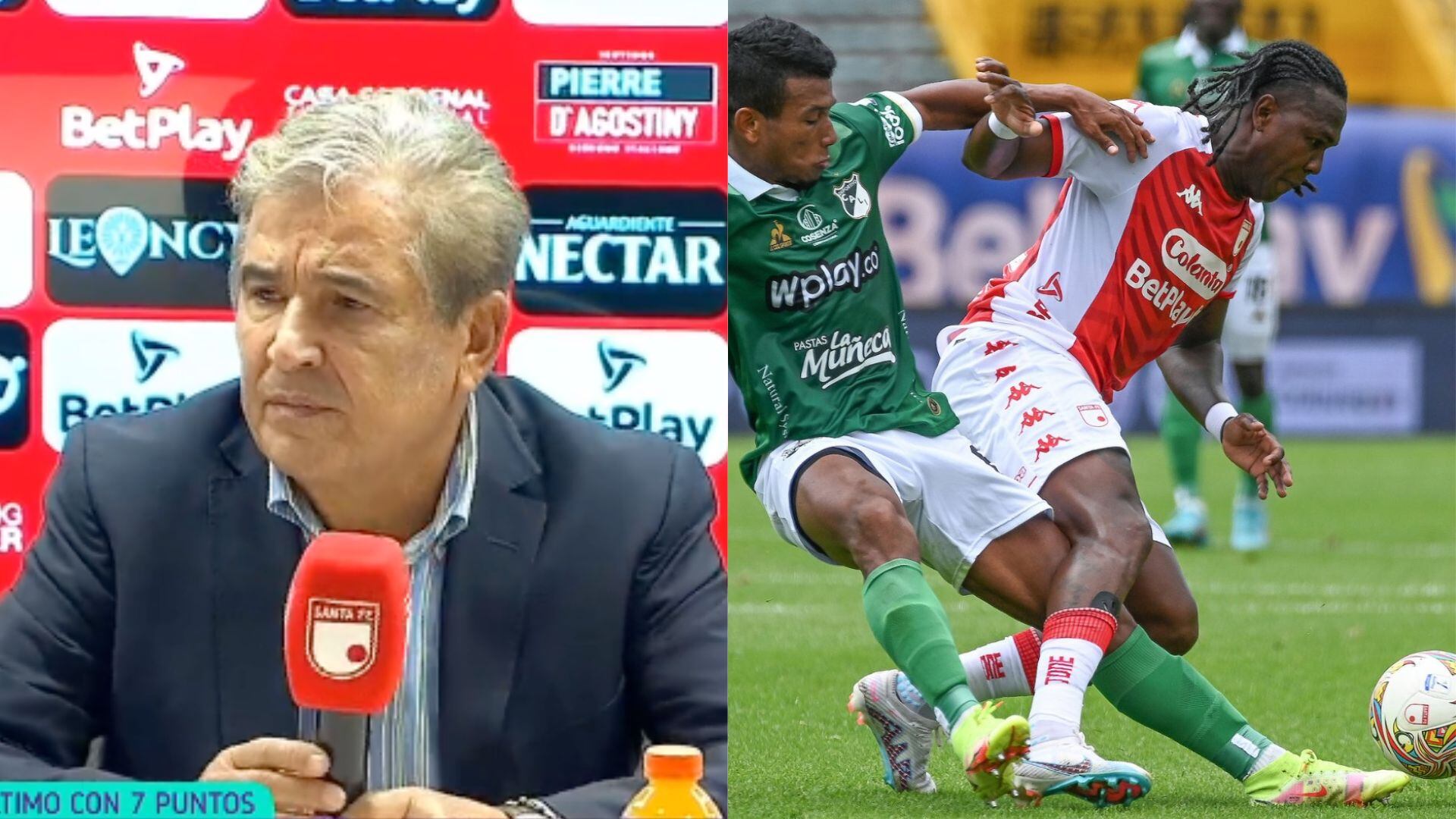 Jorge Luis Pinto analizó una nueva derrota del Deportivo Cali.