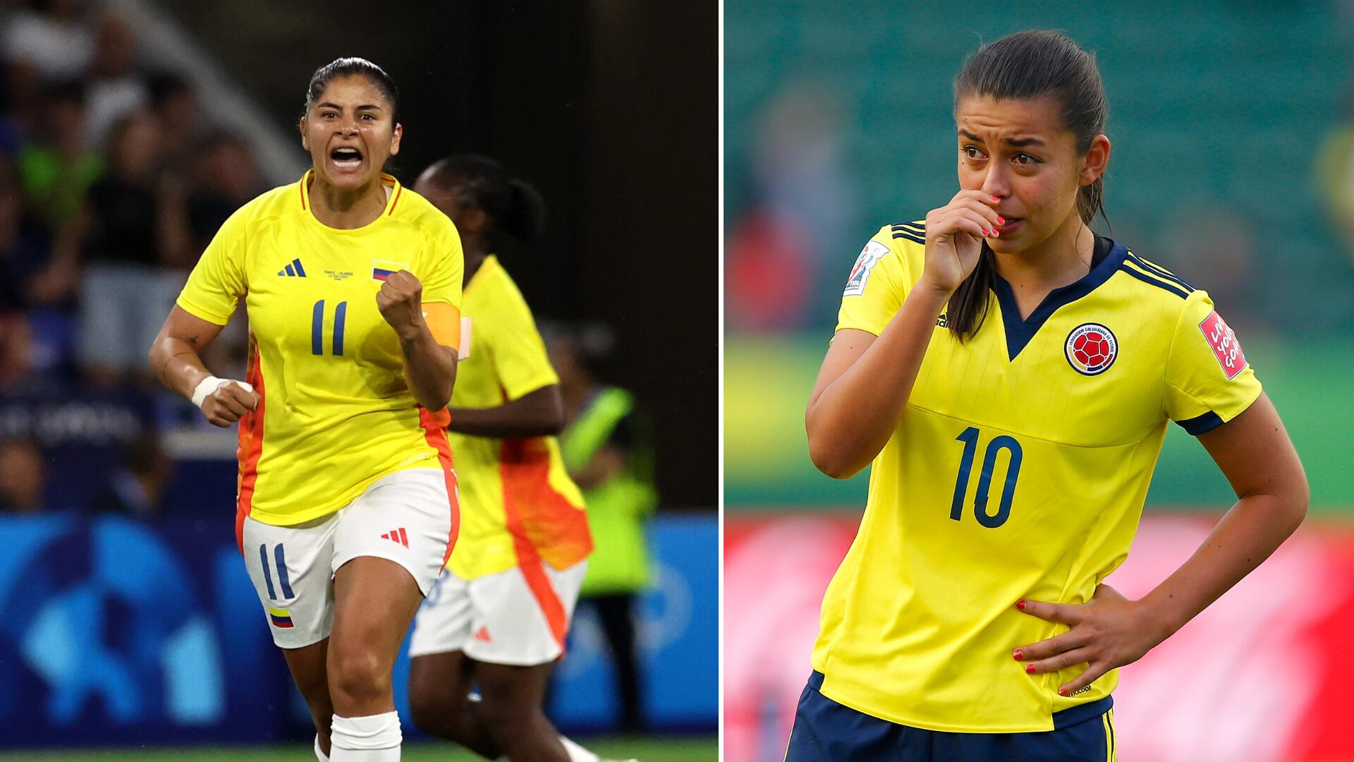 Yoreli Rincón y Catalina Usme