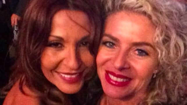 Amparo Grisales y Margarita Rosa