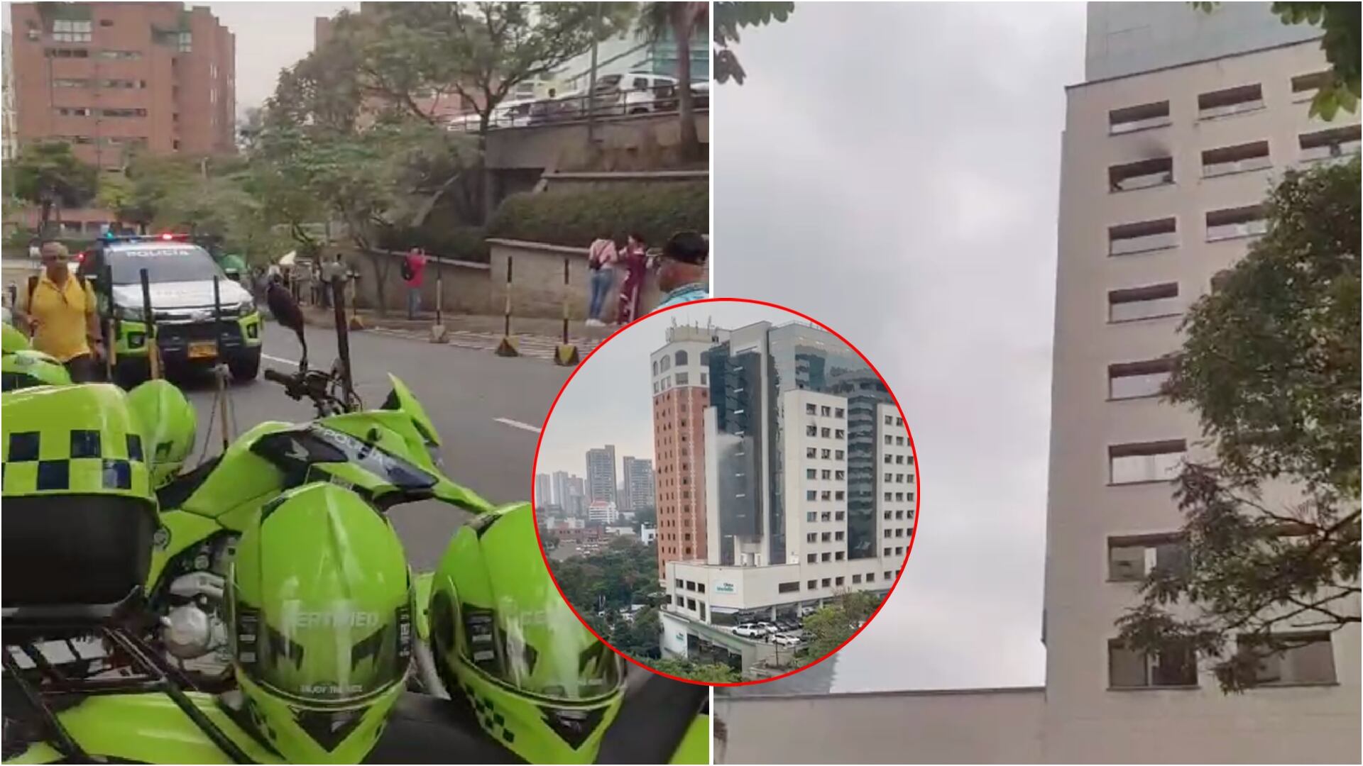 Tragedia en clínica Medellín: paciente asesina a médico y provoca incendio en consultorio (Redes sociales)