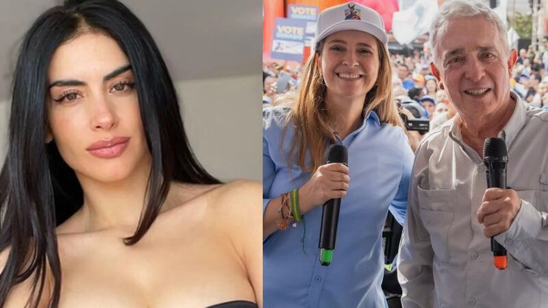 Jessica Cediel mostró su apoyo a Paloma Valencia como candidata presidencial junto a Álvaro Uribe