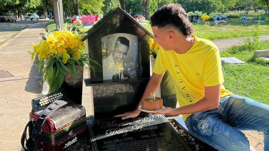 Martin Elías Jr. Diaz Varón, hijo de Martín Elías, está en Valledupar preparándose para incursionar en la música.