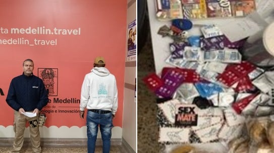 Estadounidense inadmitido en Medellín