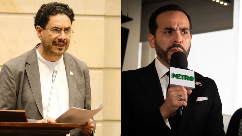 Iván Cepeda y Abelardo de la Espriella