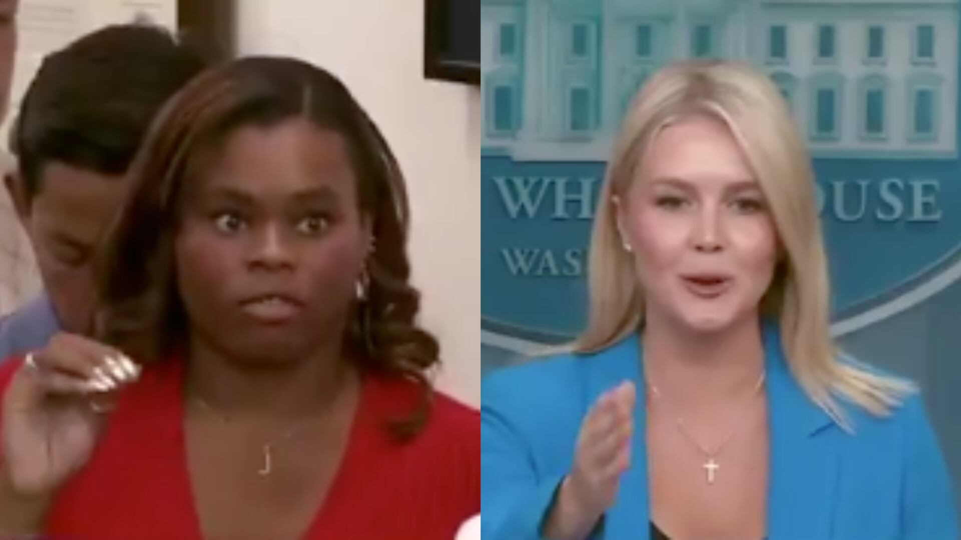 Polémica respuesta de la portavoz de la Casa Blanca a una periodista genera indignación: “Que pregunta tan estúpida”