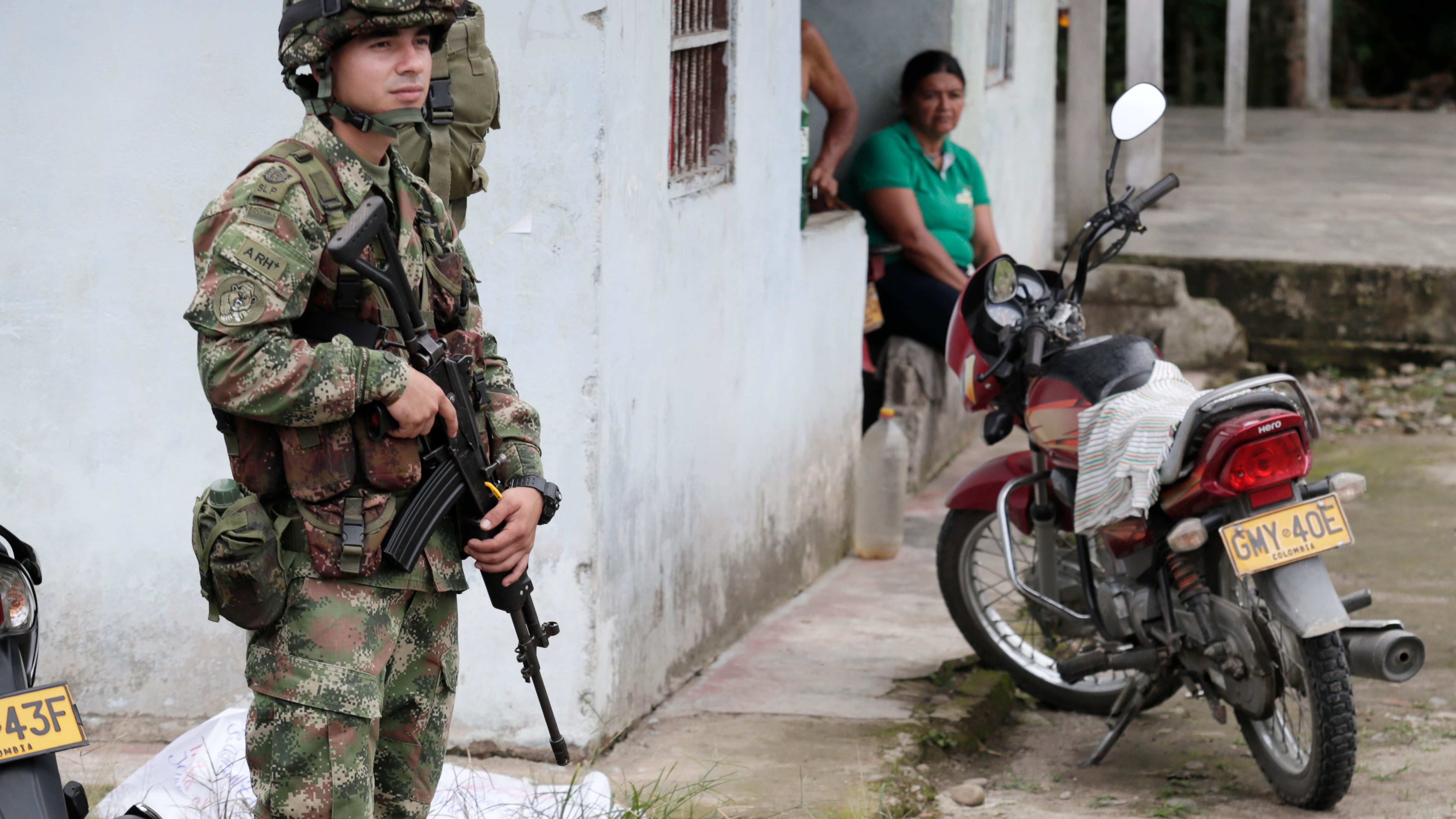 Hostigamientos del ELN en Colombia.