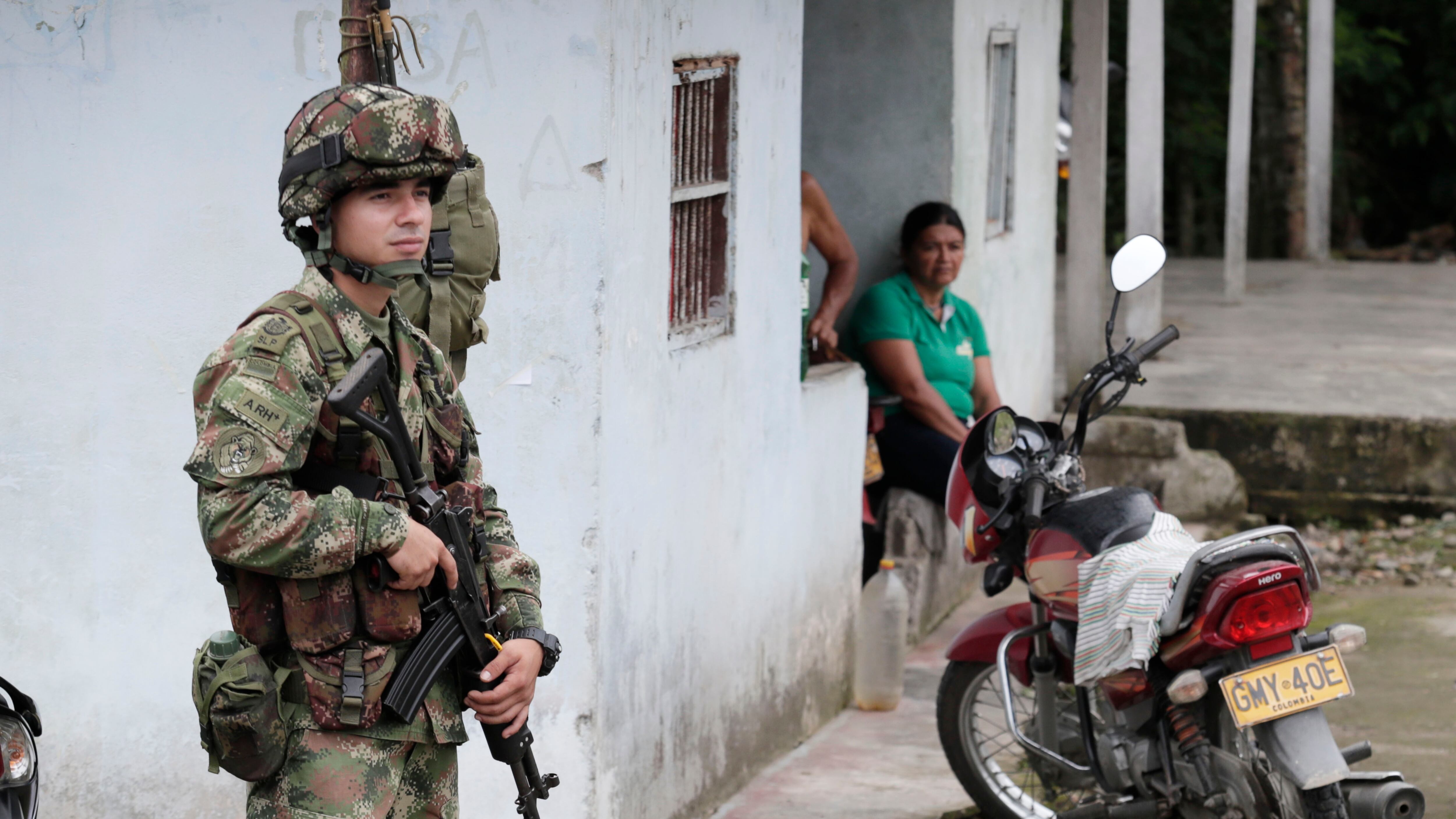 Hostigamientos del ELN en Colombia.