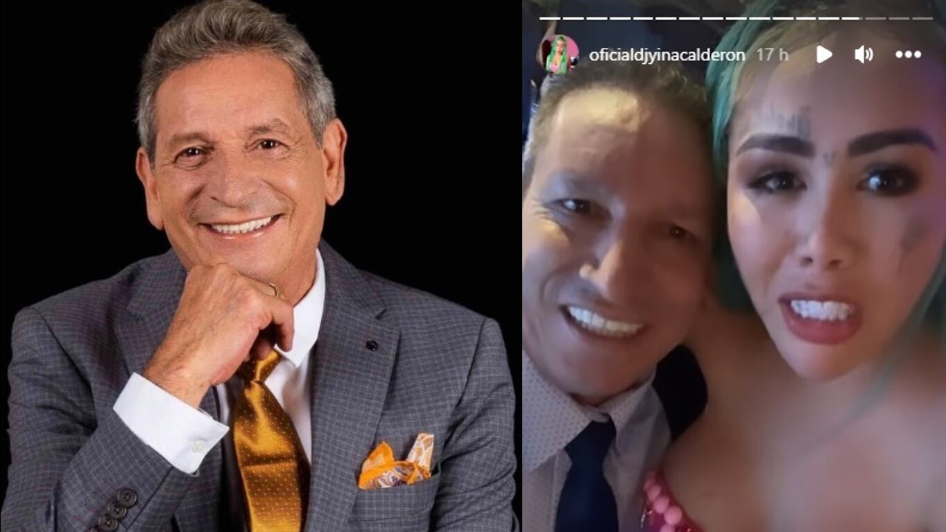 Yina Calderón se fue hasta Cali para grabar junto al cantante de música popular Hernán Gómez Zapata.