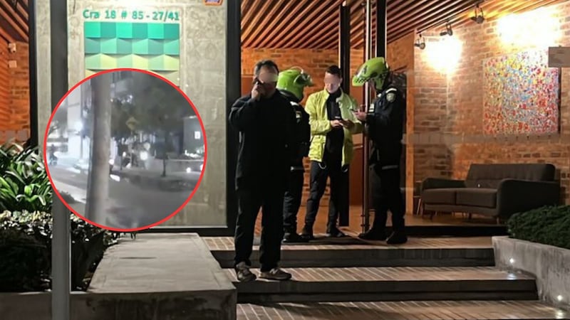 ¡Impactante video! Así fue la balacera por el robo de una millonaria moto BMW en la calle 85