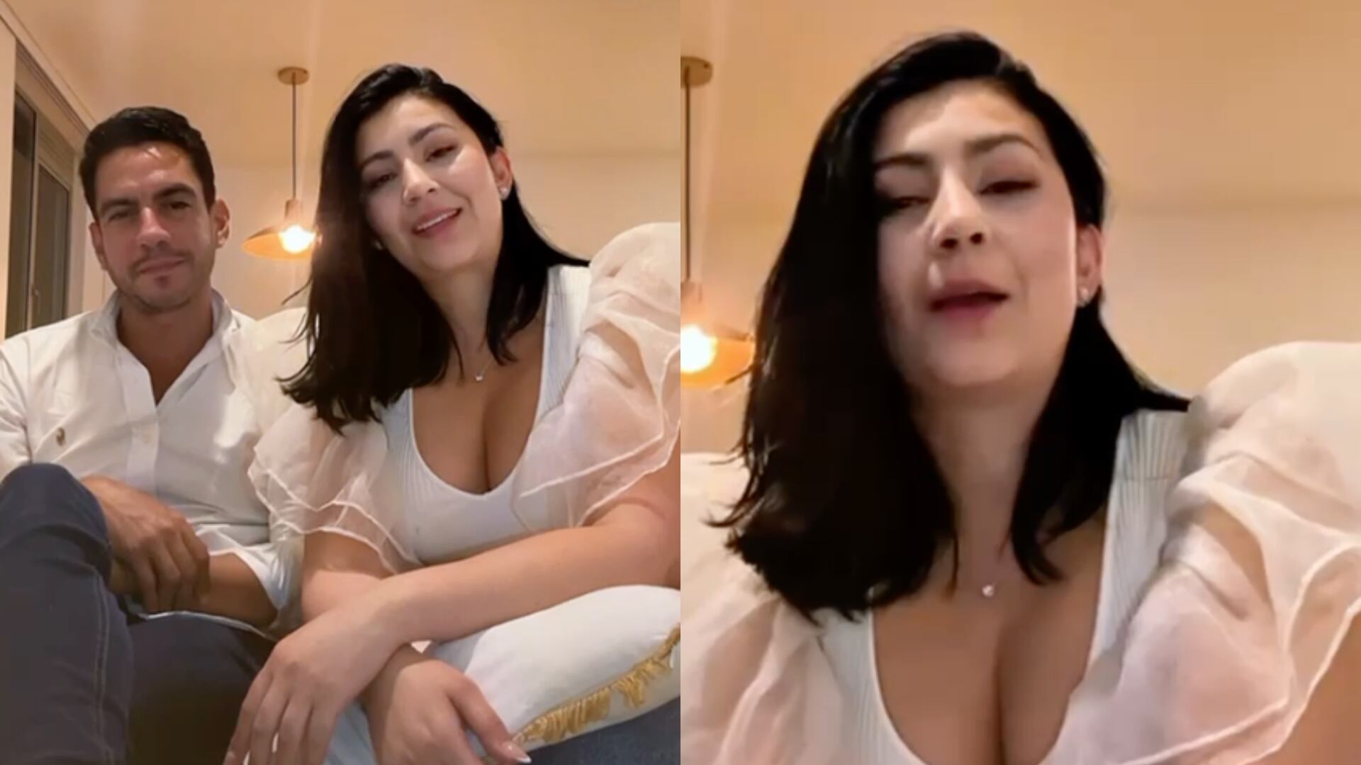 Expareja del senador Alex Flórez aclara que no fue víctima de violencia intrafamiliar.