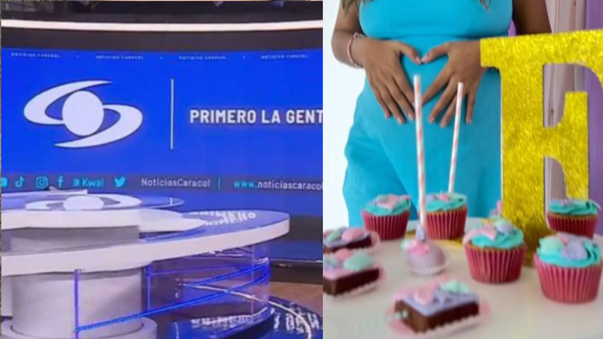 periodista Yesenia Carrillo de Noticias Caracol mostró que empezó de rumba su año y lo termina con su baby shower