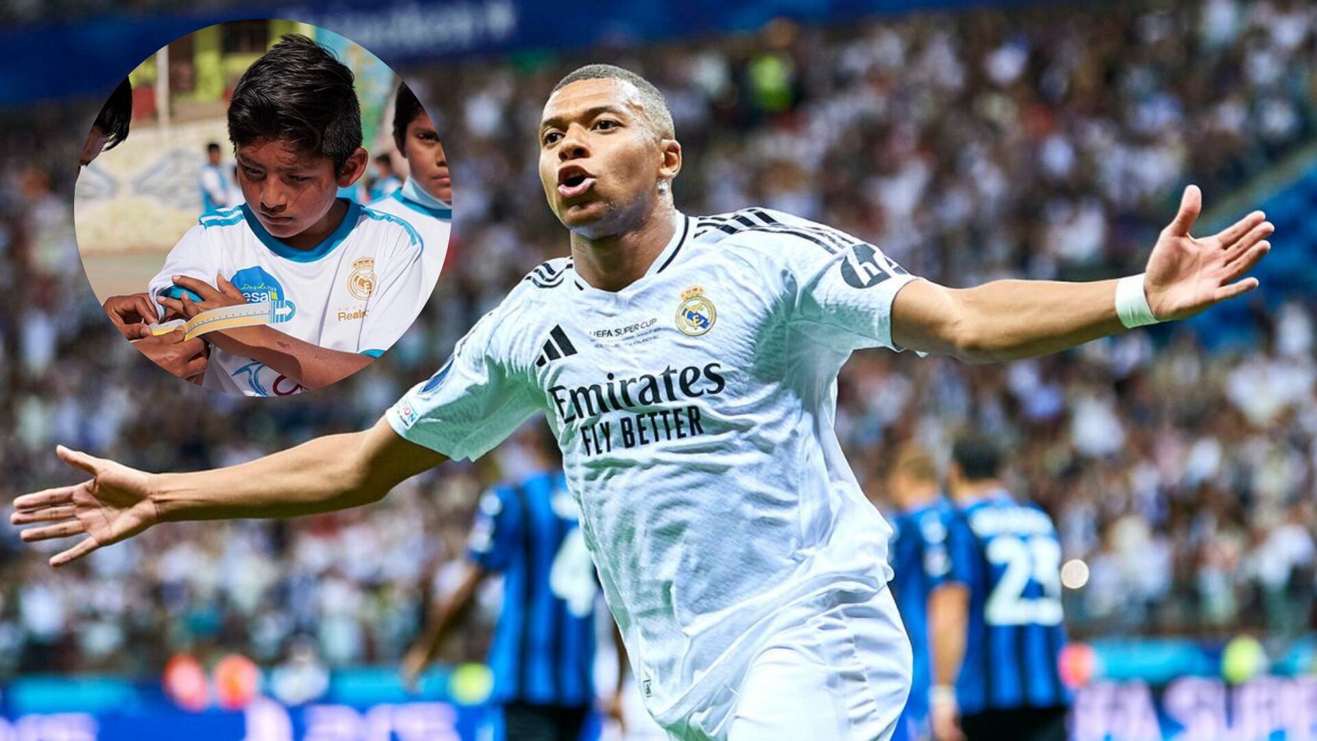 El Real Madrid se puso la ‘10′ con la desnutrición de los niños en Colombia