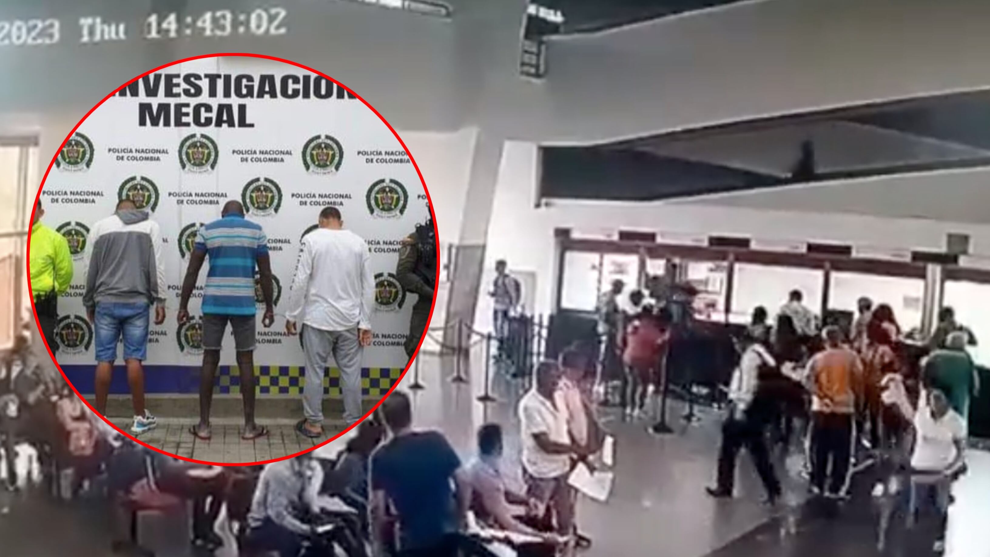 Robo en la oficina de Instrumentos Públicos en Cali