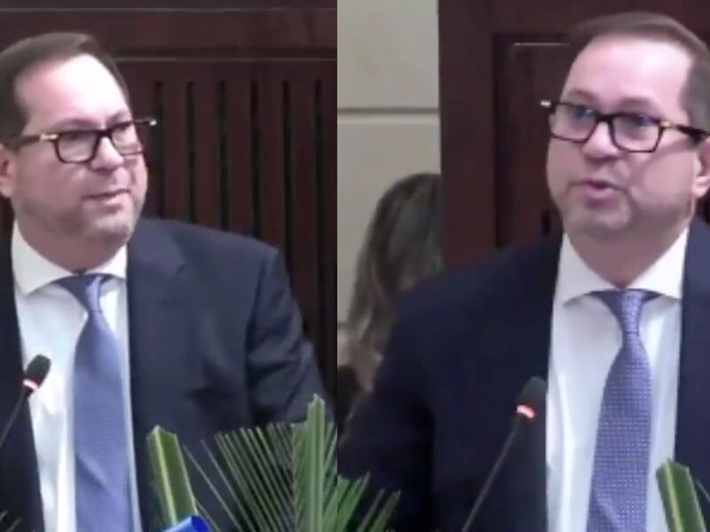 “Hoy lo lloramos con una tristeza que nos quiebra”: presidente del Senado en homenaje a Miguel Uribe en el Congreso